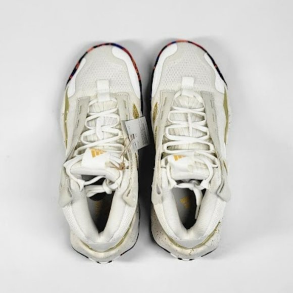 ADIDAS exhibit B mid basketball sneakers Sz 8 NEW - Picture 4 of 8